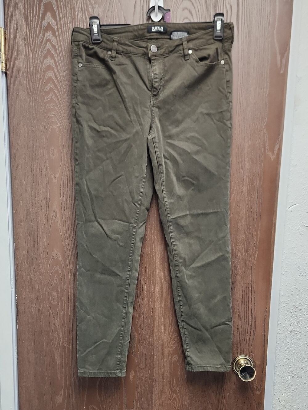 Buffalo David Bitton Olive Skinny Jeans